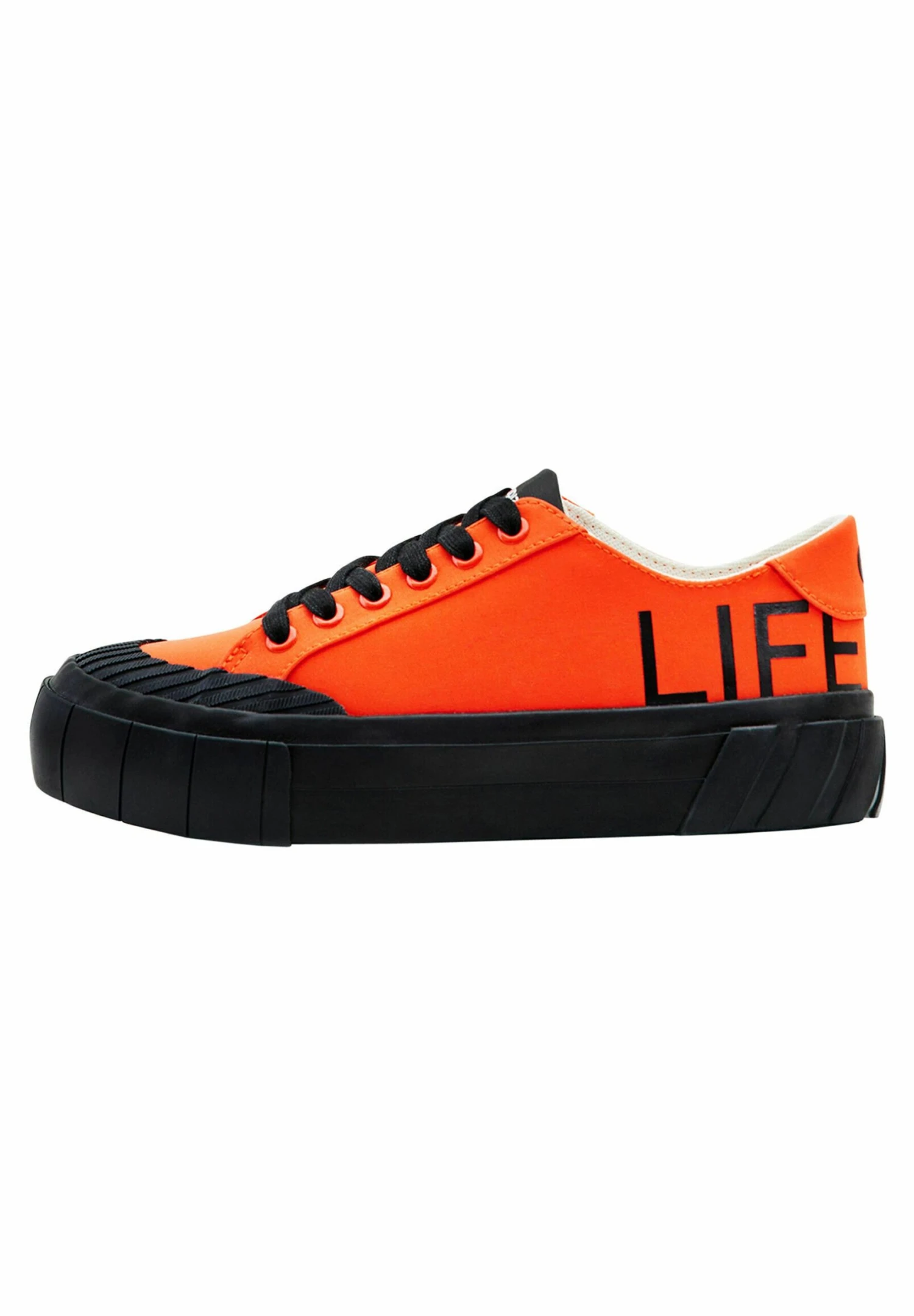 Desigual Life Is Awesome Platform - Sneakers Laag - Orange 2 Desigual Life Is Awesome Platform - Sneakers Laag - Orange - Afbeelding 2