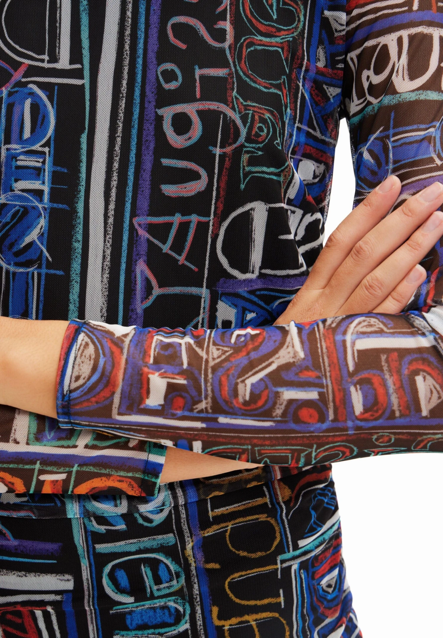 Desigual Power Patchweat - Gebreide Jurk - Black 5 Desigual Power Patchweat - Gebreide Jurk - Black - Afbeelding 5