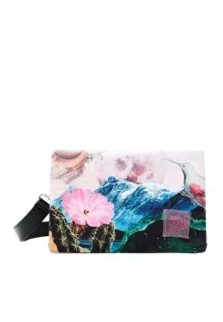 Desigual Midsize Fantasy Crossbody - Schoudertas - Fuxia