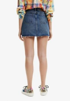 Desigual Denim Criss-Cross Waist - Minirok - Blue 7 Desigual Denim Criss-Cross Waist - Minirok - Blue -Desigual 509295038cd741039bb7bd44f6282e41