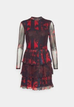 Desigual Vest Forest Lacroix - Jurk - Dark Red -Desigual 514b86af54d9422db3fa10692ffee673