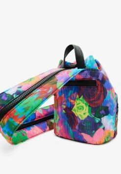 Desigual Mini Multi-Position Floral - Backpack - Multicoloured -Desigual 51826578d89146b38da3957bdb841199