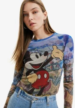 Desigual Designed By M. Christian Lacroix - Longsleeve - Blue -Desigual 518644d867f44a269355d206ac24a507