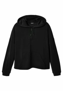 Desigual Oversize - Hoodie - Black -Desigual 53b57b04d75144aaa9fdc510da6ce13a