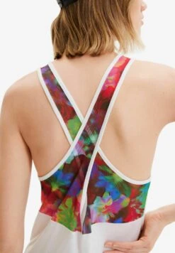 Desigual Asymmetric-Strapwimsuit - Top - White 8 Desigual Asymmetric-Strapwimsuit - Top - White -Desigual 53c8c6ef3cf44429998a28f13cb0e630