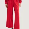 Desigual Soft Touch Wide Leg - Trainingsbroek - Red
