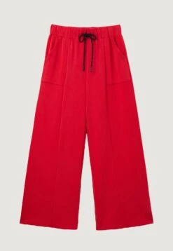 Desigual Soft Touch Wide Leg - Trainingsbroek - Red -Desigual 549d5d555d0a4d7d986e84fdc624e6d4