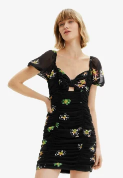 Desigual Fantasy Bust - Etui-Jurk - Black