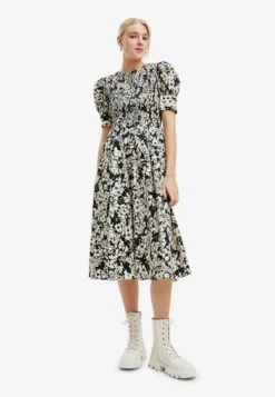 Desigual Floral- Jurk - Black