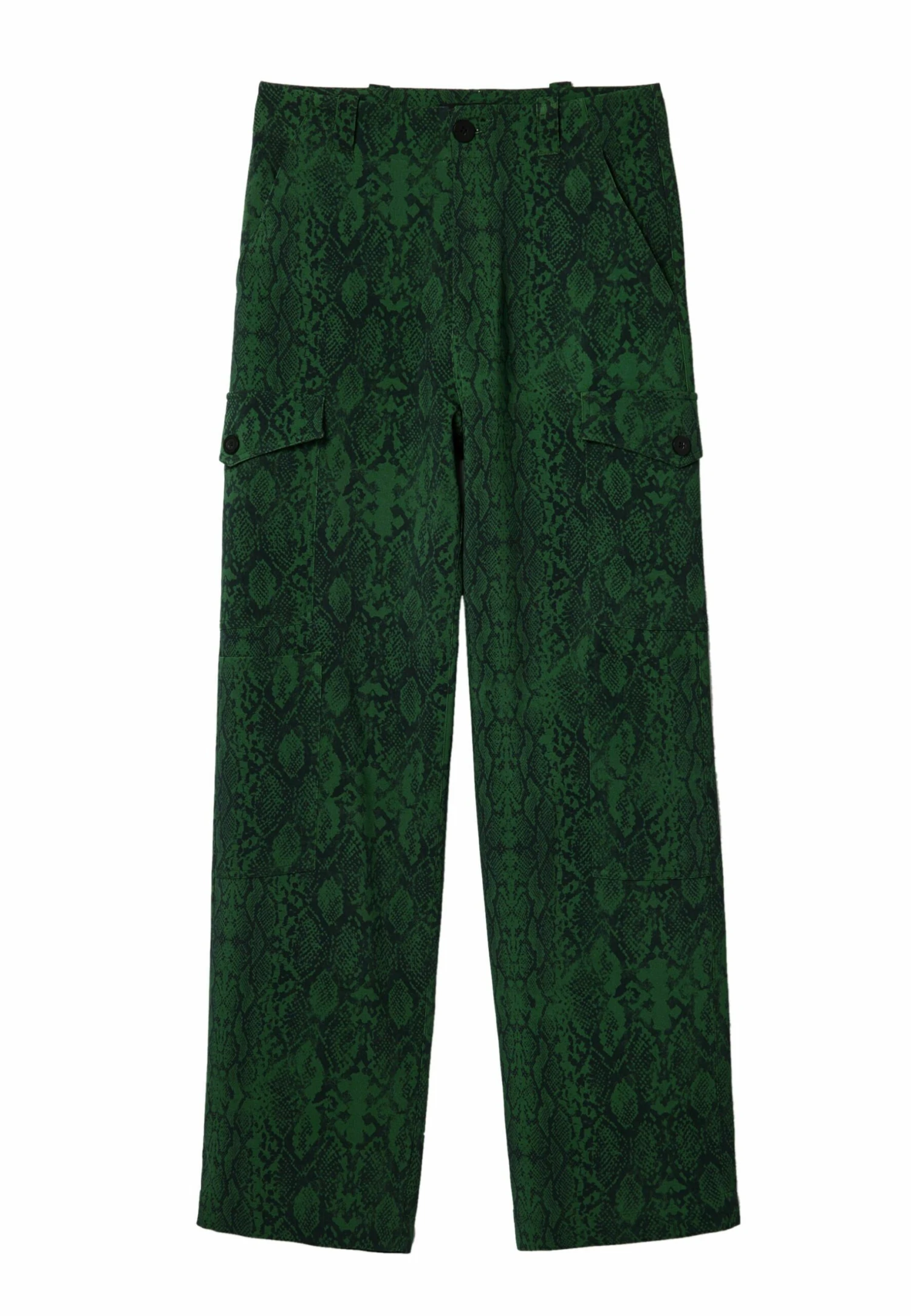 Desigual Cargobroek - Green 4 Desigual Cargobroek - Green - Afbeelding 4