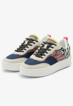 Desigual Patchwork Platform - Sneakers Laag - Multicoloured -Desigual 5a276a1420864016afe83204d427031c scaled
