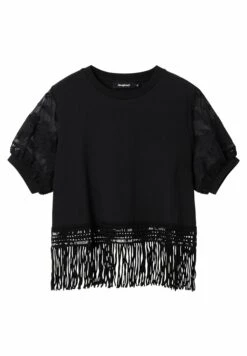 Desigual Long Embroidered Lace Jumpsuit - T-Shirt Print - Black 9 Desigual Long Embroidered Lace Jumpsuit - T-Shirt Print - Black -Desigual 5b1dd6082de144dfb8cba164c8cc7f09