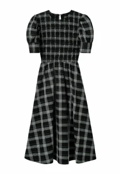 Desigual Check Midi - Jurk - Black -Desigual 5b73b4d3aea54cb08a59a479d2158813 scaled
