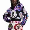Desigual Psicho Mickey - Sweater - Violeta Mistic