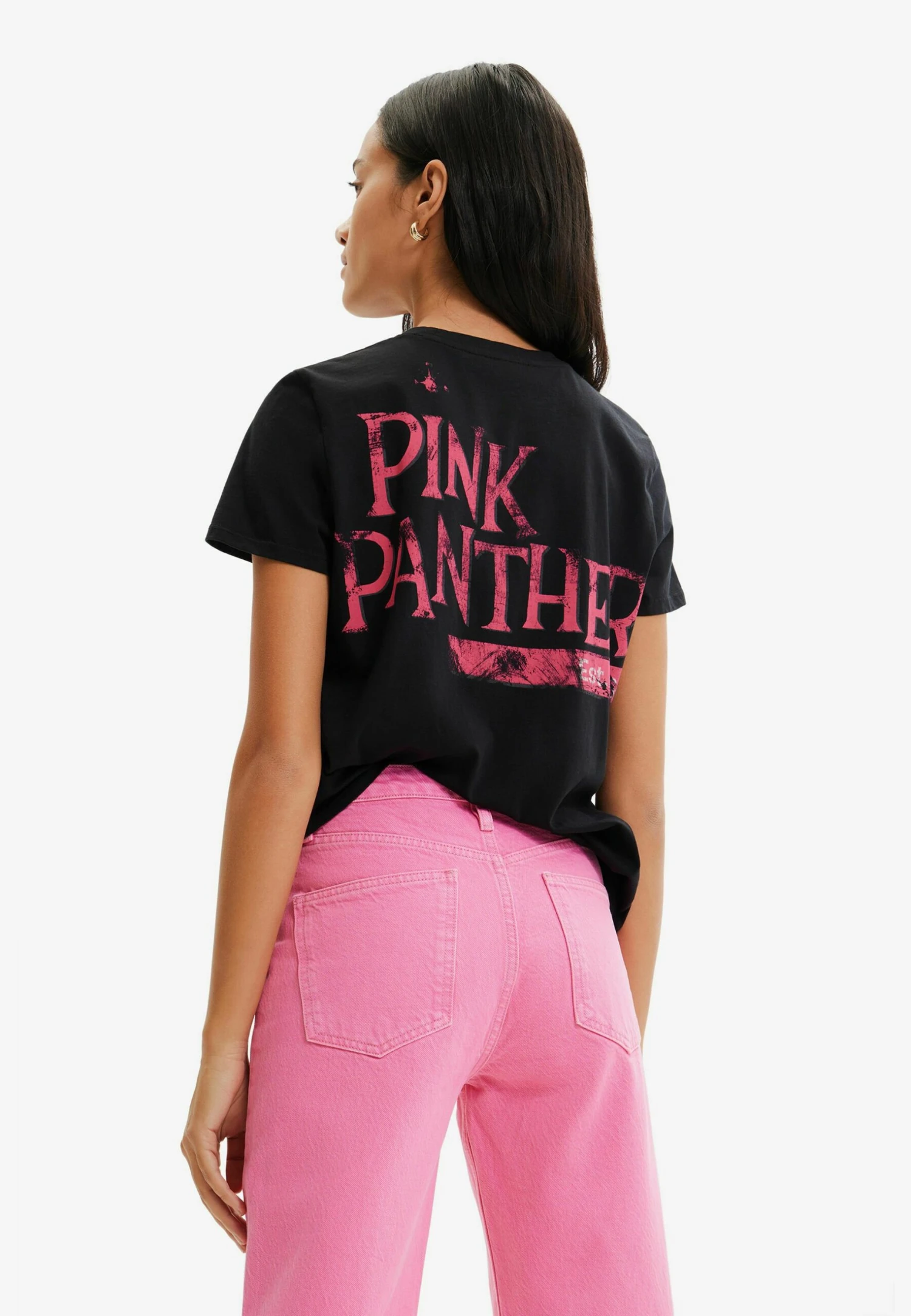 Desigual Designed By M. Christian Lacroix - T-Shirt Print - Black 3 Desigual Designed By M. Christian Lacroix - T-Shirt Print - Black - Afbeelding 3