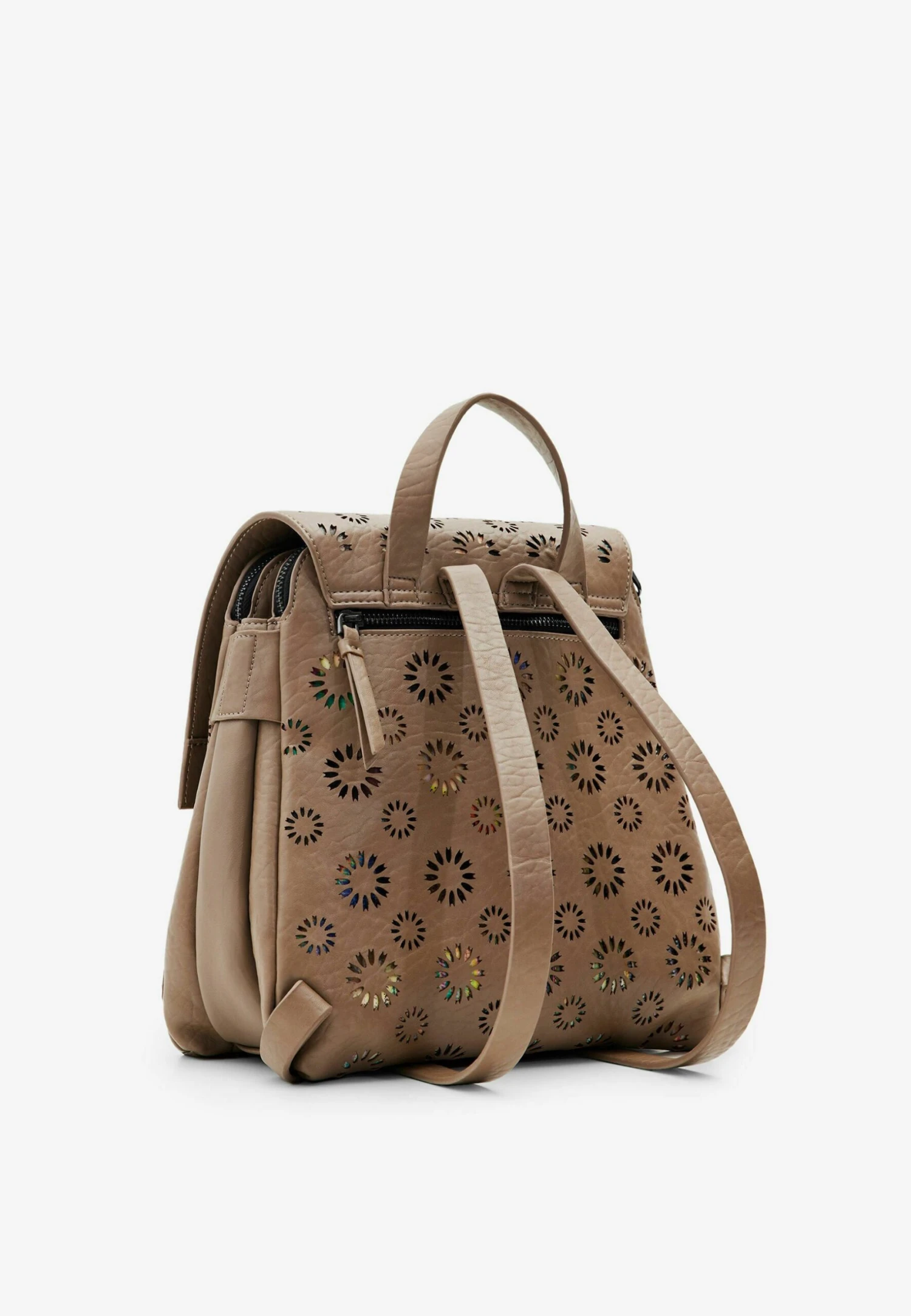 Desigual Small Die Cut - Rugzak - Brown 2 Desigual Small Die Cut - Rugzak - Brown - Afbeelding 2