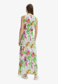 Desigual Long Cut Out - Maxi-Jurk - Multi Coloured -Desigual 5d03b86befa942bb88b5b86bf0ba1594 scaled