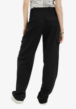 Desigual Flowy Cargo - Cargobroek - Black -Desigual 5d3e2b1536a54f85ba9bcab6336aaafb scaled