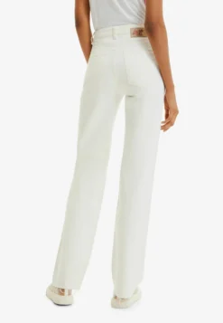 Desigual Wide-Leg Pink Panther - Straight Leg Jeans - White -Desigual 5d9bfcbda85d4d1084cad92c63703049 scaled
