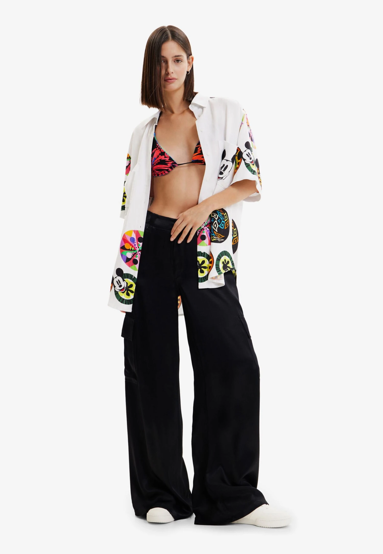 Desigual Designed By M. Christian Lacroix - Overhemdblouse - White 2 Desigual Designed By M. Christian Lacroix - Overhemdblouse - White - Afbeelding 2