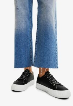 Desigual Platform Logo - Sneakers Laag - Black