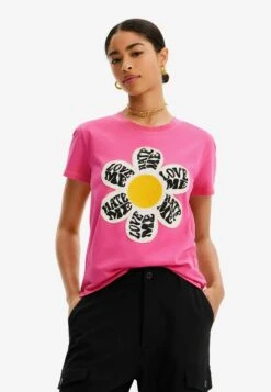 Desigual Artylit - T-Shirt Print - Red