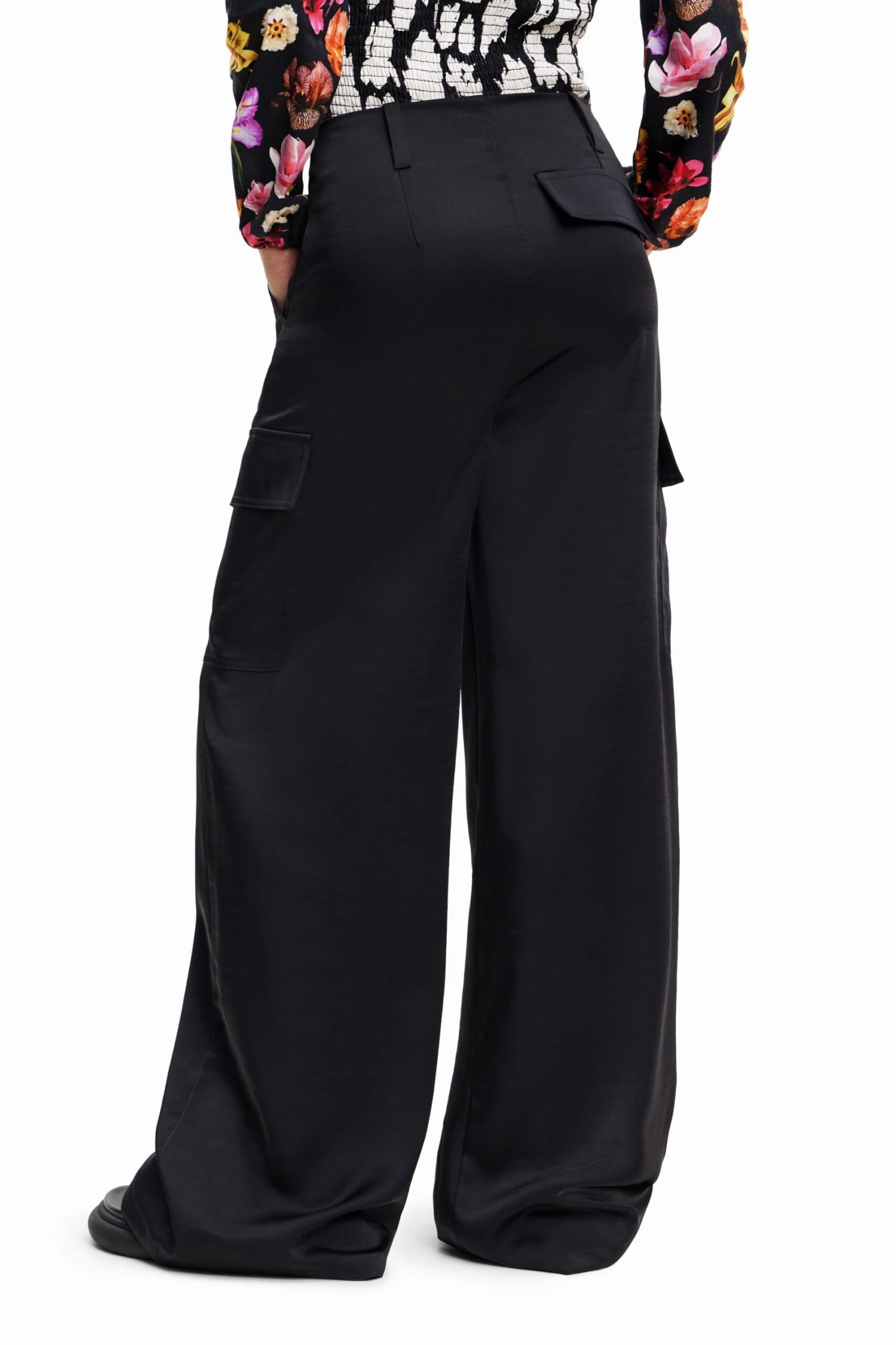 Desigual Pant Thelma - Cargobroek - Black 3 Desigual Pant Thelma - Cargobroek - Black - Afbeelding 3