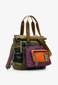 Desigual Xl Multi-Position - Rugzak - Khaki -Desigual 6210681efe1546abbb558c088215ed14