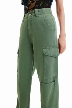 Desigual Pant Sedal - Cargobroek - Bottle Green -Desigual 62d4b3d17ba64f77937d1e562d4aaabf scaled
