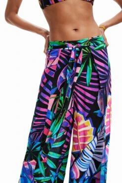 Desigual Pant Puerto Escondido - Broek - Black -Desigual 62d8396fc84f4b84838c7ffbf4f305b0