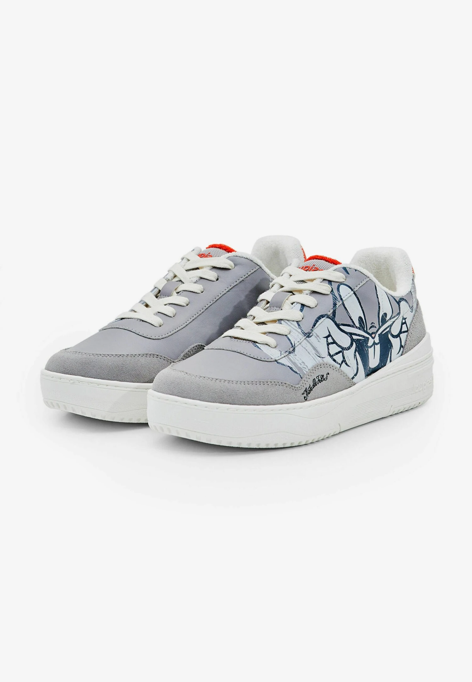 Desigual Bugs Bunny Platform - Sneakers Laag - Black 3 Desigual Bugs Bunny Platform - Sneakers Laag - Black - Afbeelding 3
