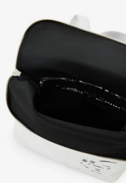 Desigual Mid Size Metallic Patchwork - Backpack - Silver-Coloured -Desigual 6491ecaf60534b9a8b84497a7556354e