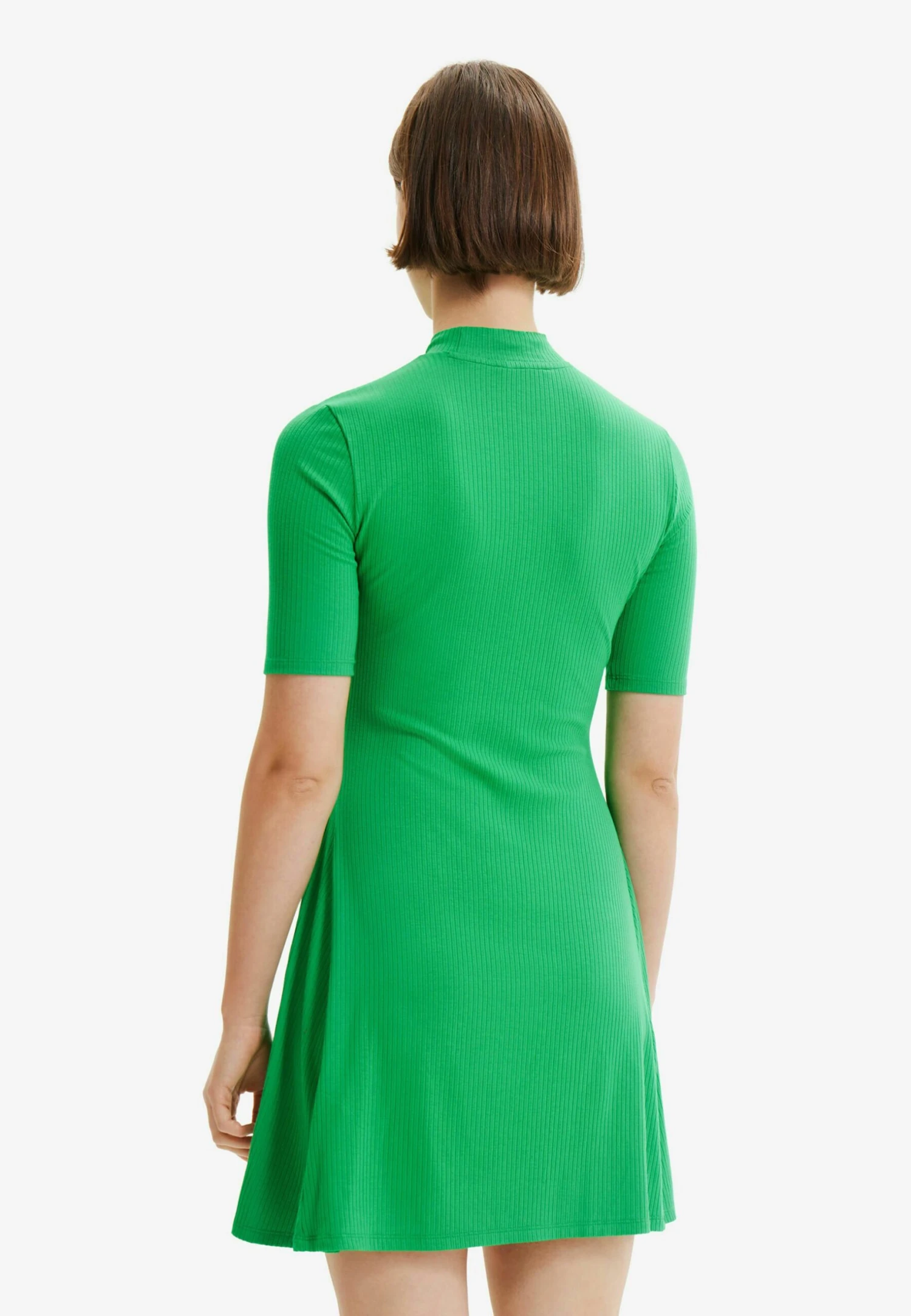 Desigual Flower Skater - Gebreide Jurk - Green 3 Desigual Flower Skater - Gebreide Jurk - Green - Afbeelding 3