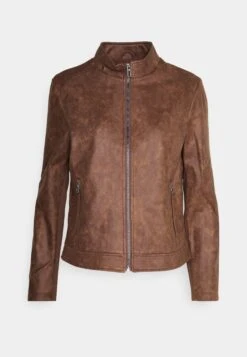 Desigual Jacket Toronto - Imitatieleren Jas - Dark Brown -Desigual 65f4a940374e44cba125d49ad04c7ddc