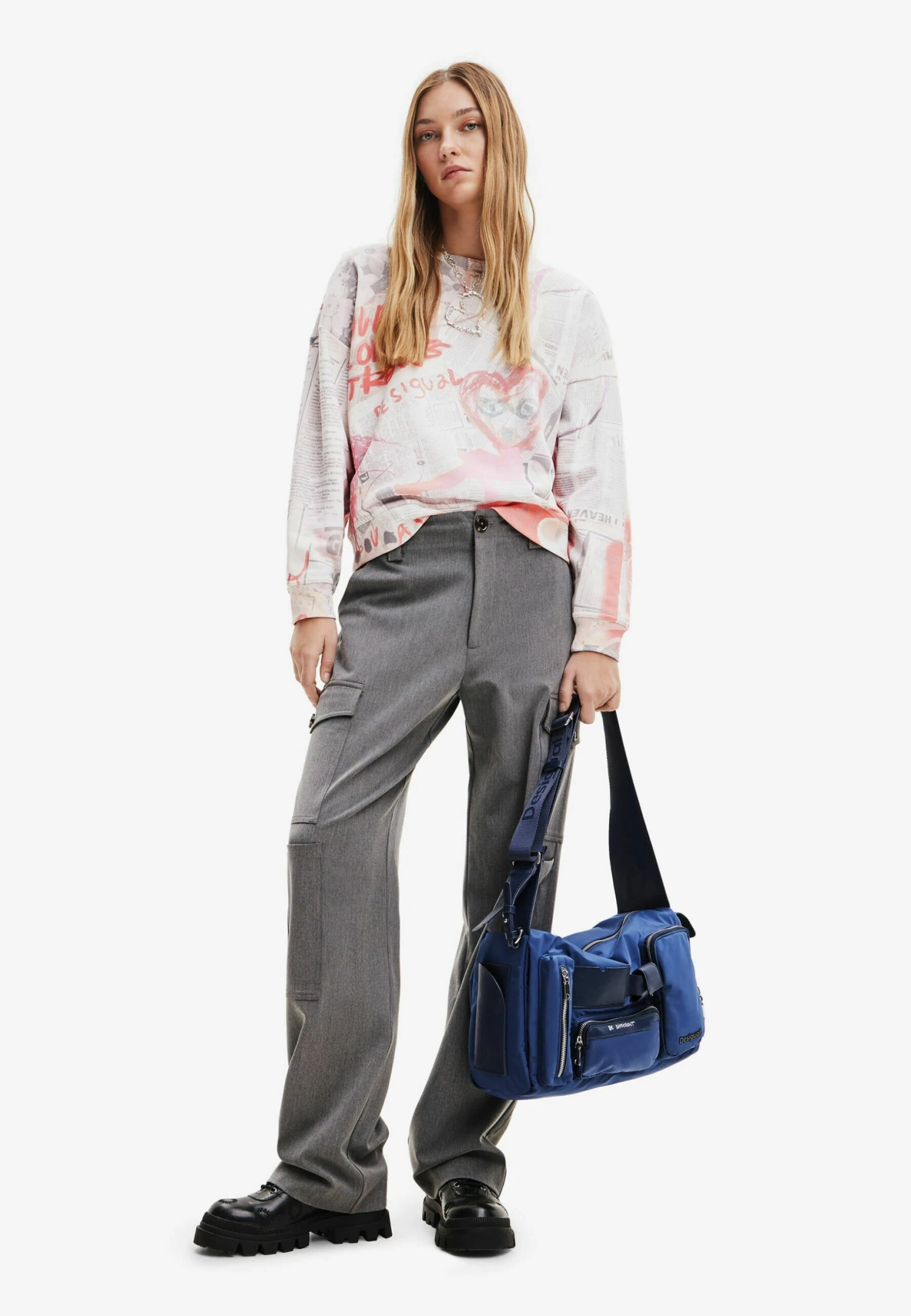 Desigual Sweater - White 2 Desigual Sweater - White - Afbeelding 2