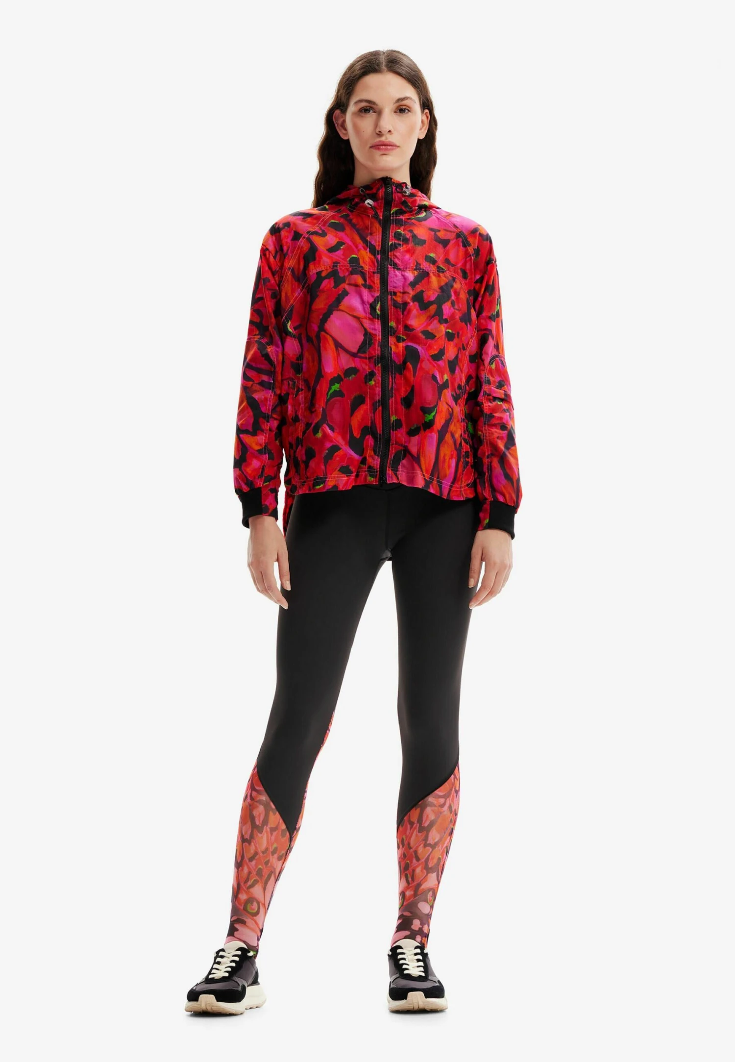 Desigual Lichte Jas - Red 2 Desigual Lichte Jas - Red - Afbeelding 2