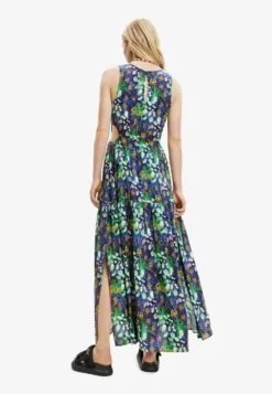 Desigual Long Nature Cut Out - Maxi-Jurk - Blue 7 Desigual Long Nature Cut Out - Maxi-Jurk - Blue -Desigual 66c742a3342d4406a952b84d6cff1172 scaled