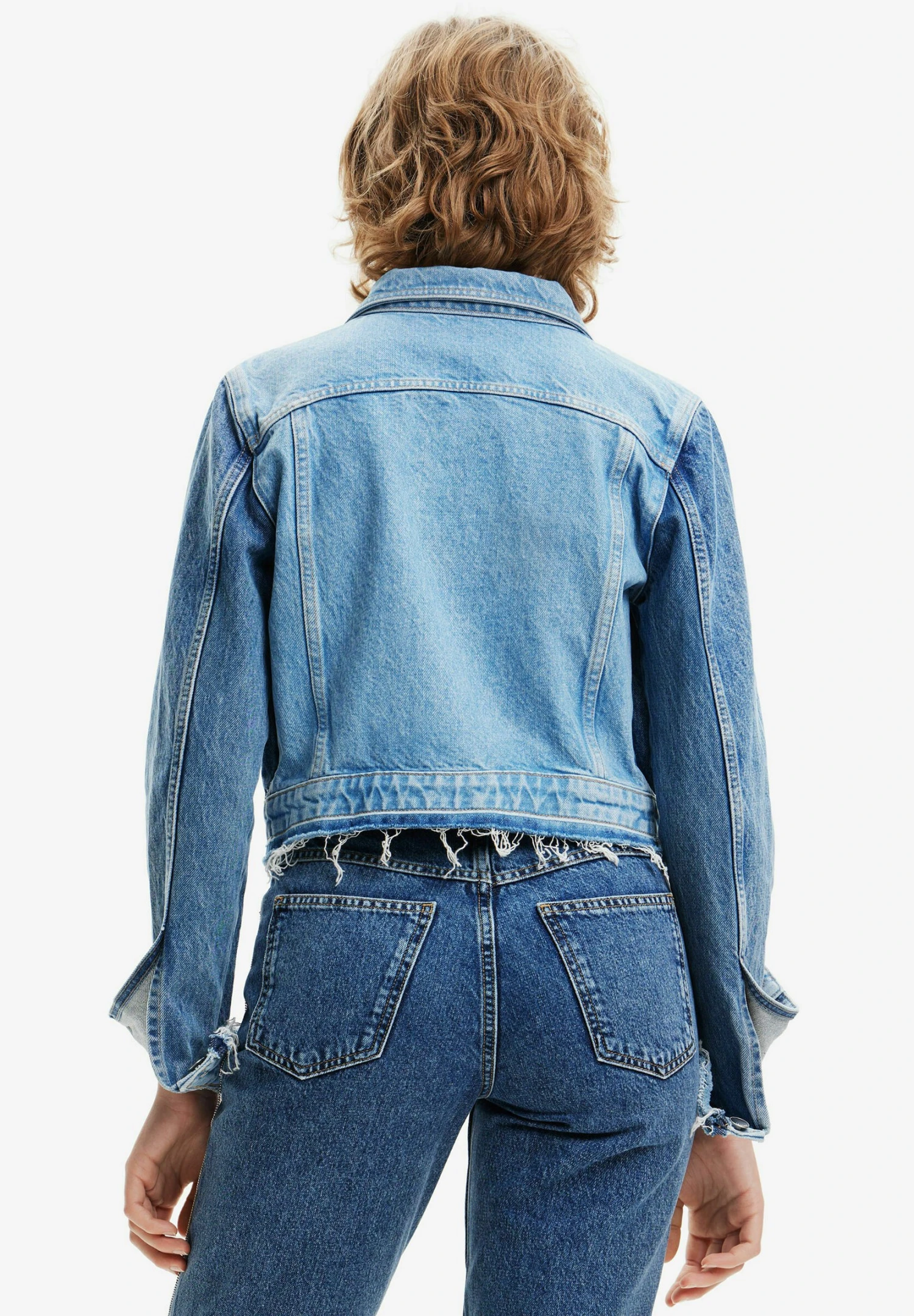 Desigual Denim Trucker - Spijkerjas - Blue 3 Desigual Denim Trucker - Spijkerjas - Blue - Afbeelding 3