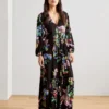 Desigual Poppy Designed Lacroix - Cocktailjurk - Black