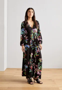 Desigual Poppy Designed Lacroix - Cocktailjurk - Black