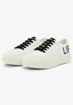Desigual Life Is Awesome Platform - Sneakers Laag - White -Desigual 672ecd430b4e41af86c48385a8ed1929 scaled