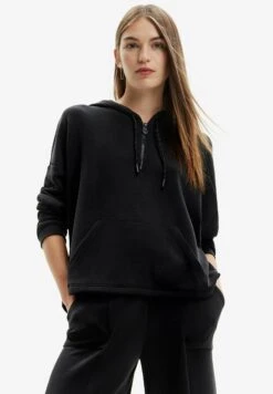Desigual Oversize - Hoodie - Black