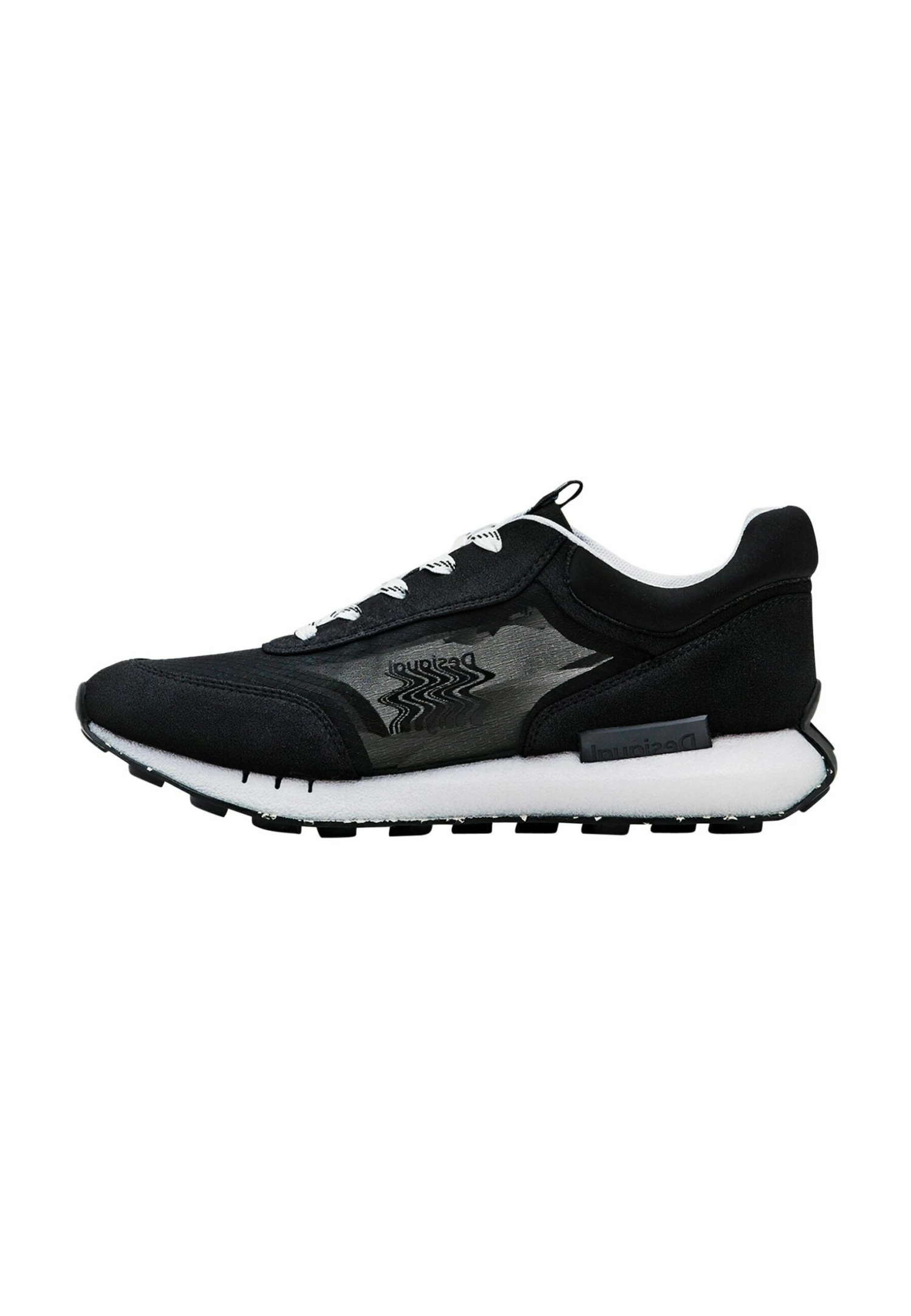Desigual Transparency Running - Sneakers Laag - Black 2 Desigual Transparency Running - Sneakers Laag - Black - Afbeelding 2