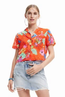 Desigual Laos - Overhemdblouse - Red Pop