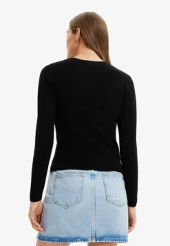 Desigual Cut Outheart - Trui - Black -Desigual 6d684aa111ab4e65bb38b57c132924cb scaled