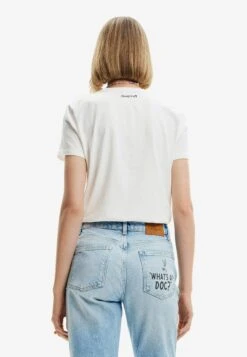 Desigual Short Sleeve Bugs Bunny - T-Shirt Print - White 7 Desigual Short Sleeve Bugs Bunny - T-Shirt Print - White -Desigual 6e197d928b4c4defbe2a73d641bc8ab7