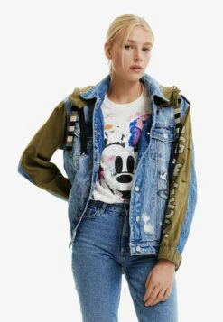 Desigual Disney'S Mickey Mouse - Spijkerjas - Green