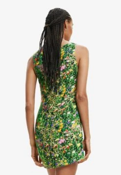 Desigual Studded Disco - Jerseyjurk - Green -Desigual 6eb8a0b6e11947b986c59f2b39e96aa5