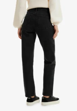 Desigual Straight Rhinestone - Straight Leg Jeans - Black -Desigual 6ed2b75705c941d8975d7468a3f5c9e6 scaled