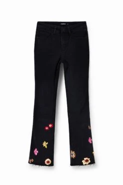 Desigual Nicole - Flared Jeans - Black -Desigual 6f3102cf7fbd49b59dfd1ab3871d9dd9